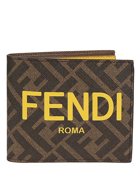 fendi round logo plain wallet|authentic Fendi wallet.